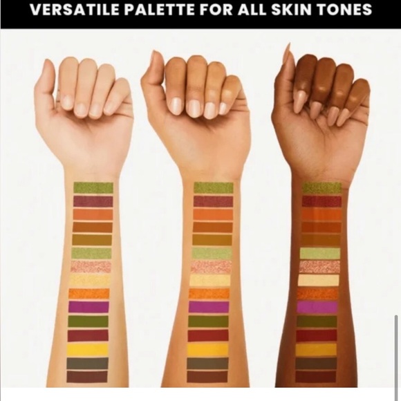 Ace Beaute Ambiance Eyeshadow Palette Vibrant, Shapeshifting Glimmer Shades BNIB - Picture 7 of 9